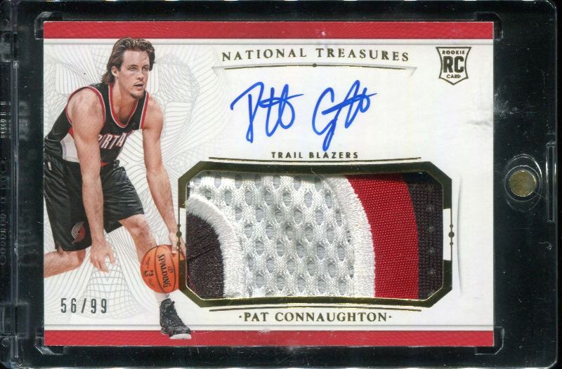 2.11 Pat Connaughton 2015 Panini National Treasures  135  56/99