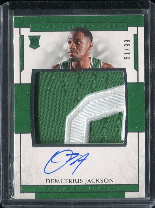 2.15 Demetrius Jackson 2016 Panini National Treasures  103  51/99