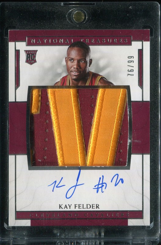 2.24 Kay Felder 2016 Panini National Treasures  108  76/99