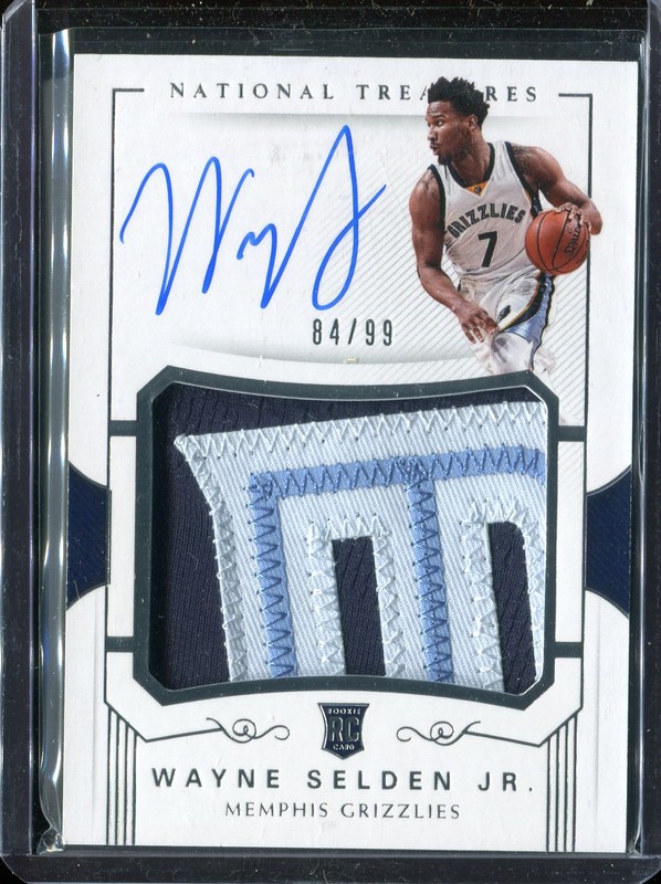 U.1 Wayne Selden Jr. 2017 Panini National Treasures  148  84/99
