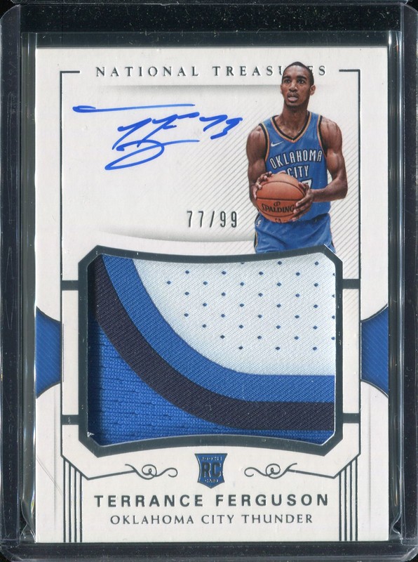 1.21 Terrance Ferguson 2017 Panini National Treasures  121  77/99
