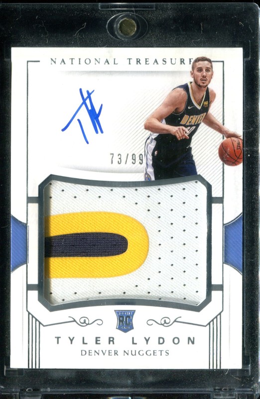1.24 Tyler Lydon 2017 Panini National Treasures  124  73/99
