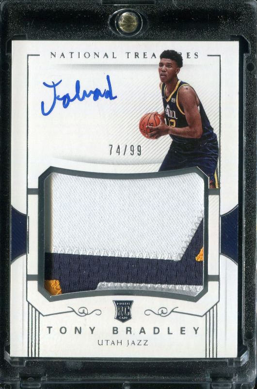 1.28 Tony Bradley 2017 Panini National Treasures  127  74/99