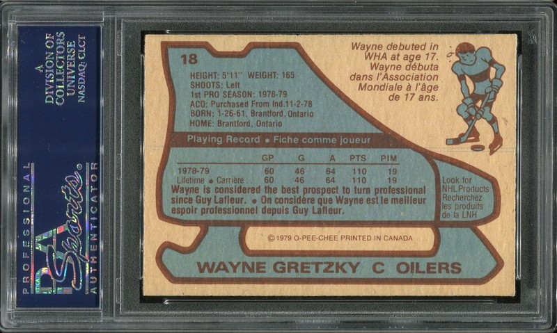 Wayne Gretzky 1979 O-Pee-Chee #18