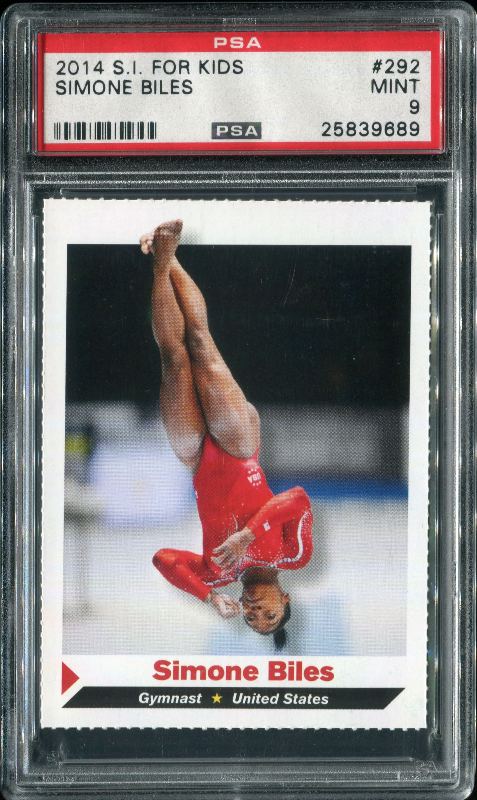 Simone Biles 2014 Sports Illustrated for Kids Series 5 #292