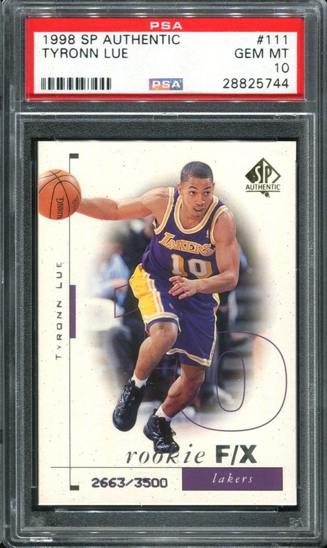 1.23 Tyronn Lue 1998 Upper Deck SP Authentic  111  2663/3500