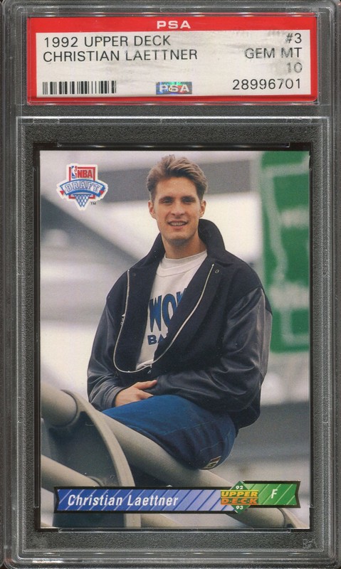 1.3 Christian Laettner 1992 Upper Deck  3 