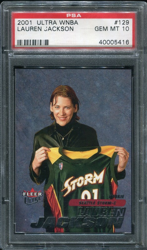 Lauren Jackson 2001 Fleer Ultra #129