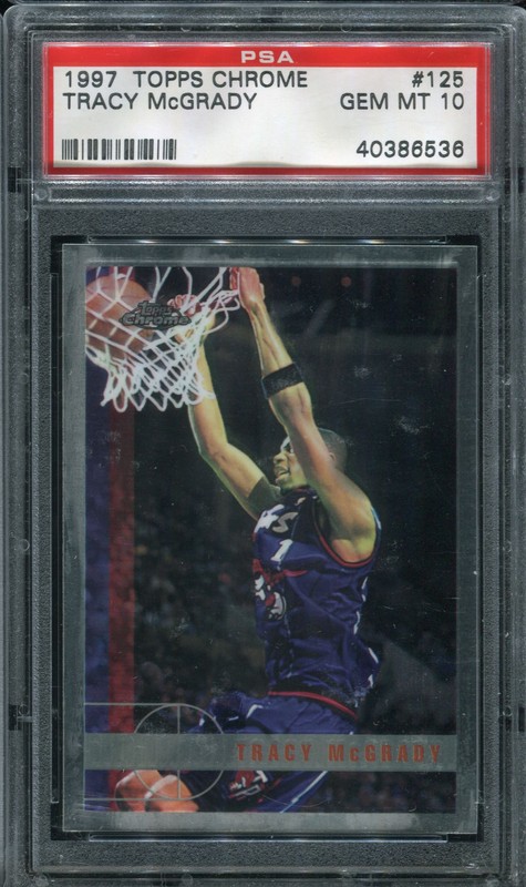 1.9 Tracy McGrady 1997 Topps Chrome  125 