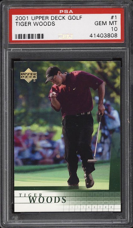 Tiger Woods 2001 Upper Deck #1