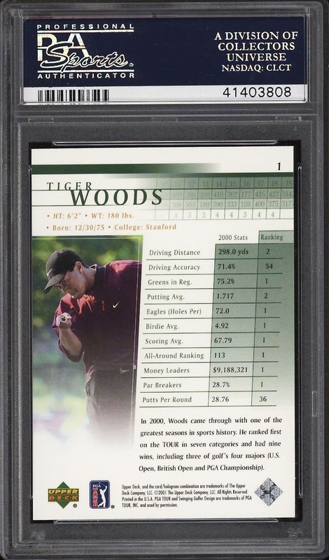 Tiger Woods 2001 Upper Deck #1