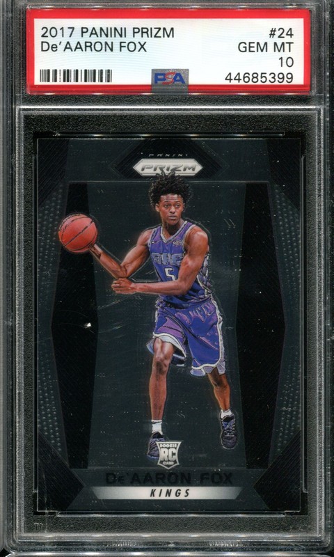 1.5 De'Aaron Fox 2017 Panini Prizm  24 