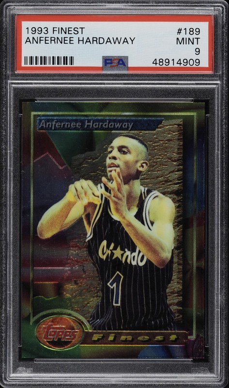 1.3 Anfernee Hardaway 1993 Topps Finest  189 