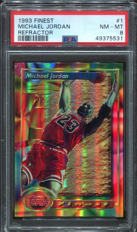 1. Michael Jordan PSA 8