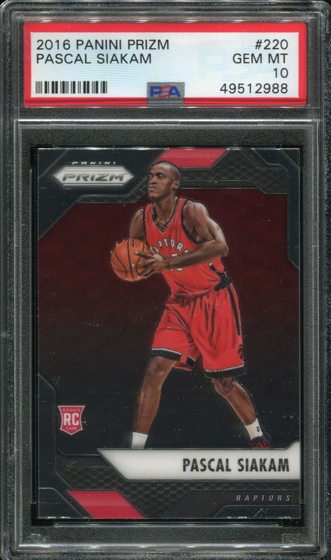 1.27 Pascal Siakam 2016 Panini Prizm  220 
