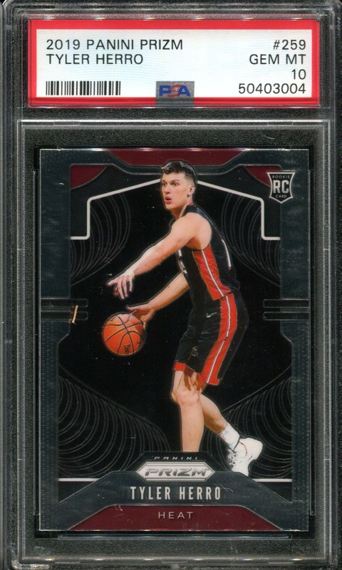 1.13 Tyler Herro 2019 Panini Prizm  259 