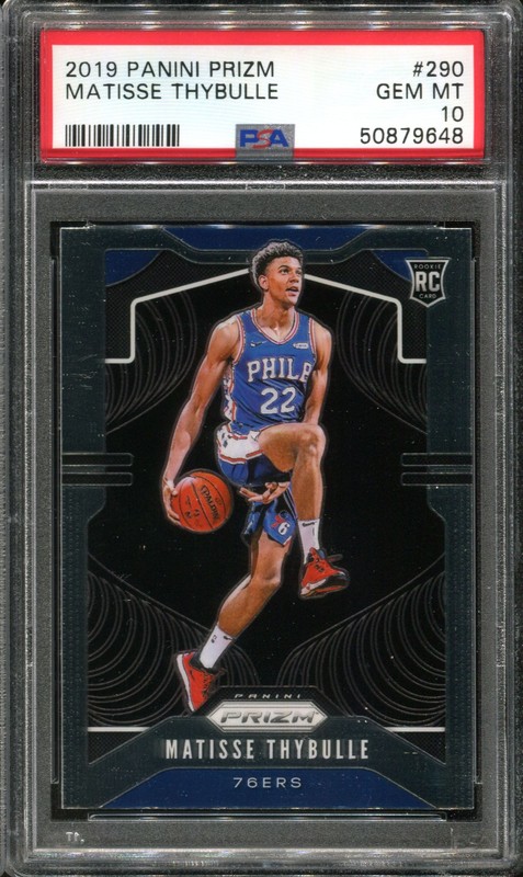 1.20 Matisse Thybulle 2018 Panini Prizm  290 