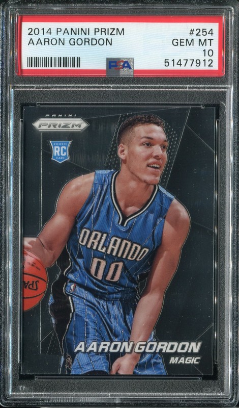 1.4 Aaron Gordon 2014 Panini Prizm  254 