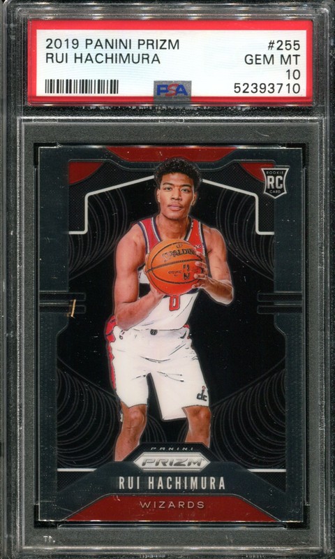 1.9 Rui Hachimura 2019 Panini Prizm  255 