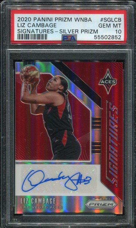 Liz Cambage 2020 WNBA Prizm Silver Prizm #SG-LCB 