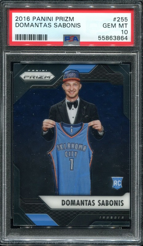 1.6 Domantas Sabonis 2016 Panini Prizm  192 