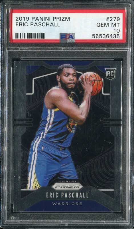 2.11 Eric Paschall 2019 Panini Prizm  279 