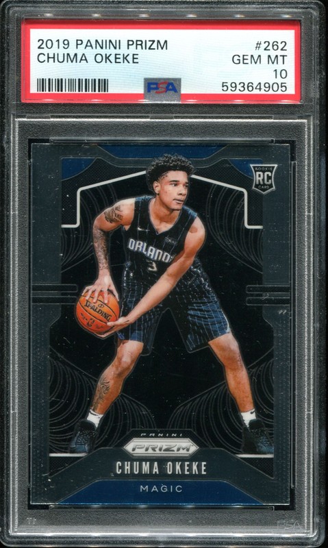 1.16 Chuma Okeke 2019 Panini Prizm  262 