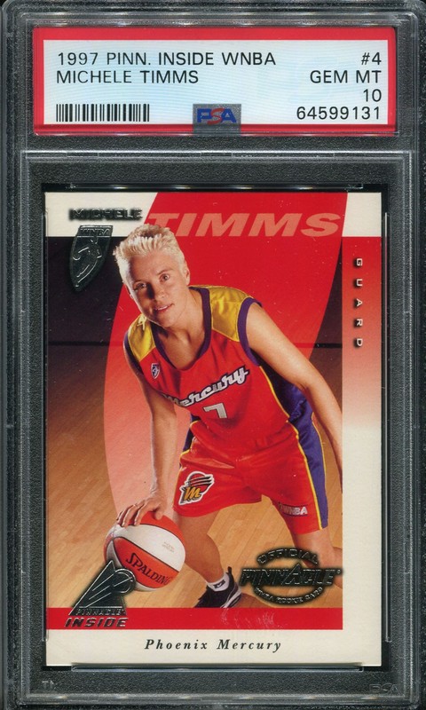 Michele Timms 1997 Pinnacle Inside #4