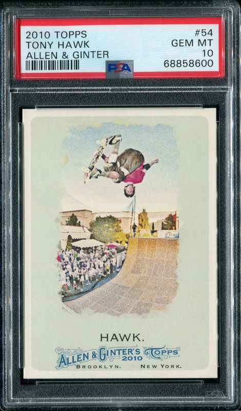 Tony Hawk 2010 Topps Allen & Ginter #54