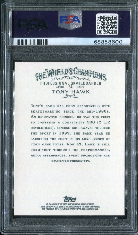 Tony Hawk 2010 Topps Allen & Ginter #54