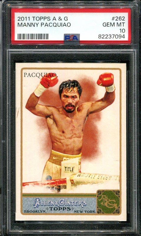 Manny Pacquiao 2011 Topps Allen & Ginter #262