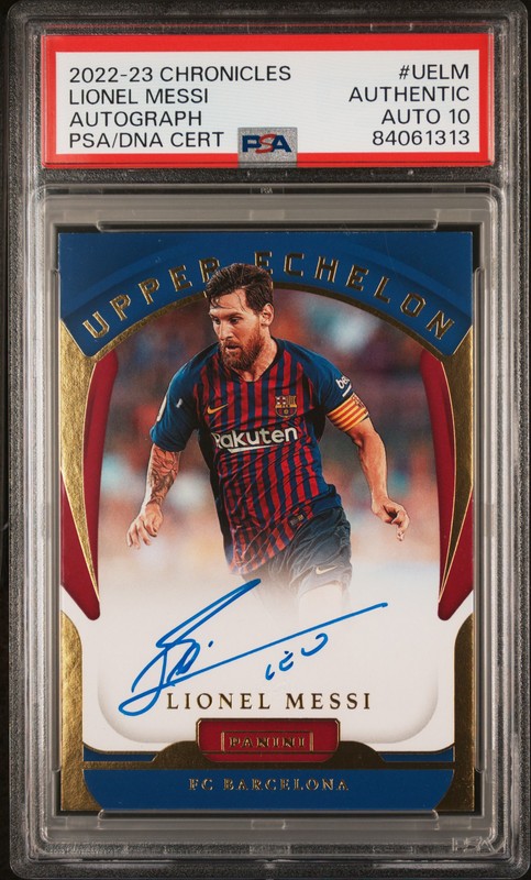 Lionel Messi 2022 Panini Chronicles #UE-LM