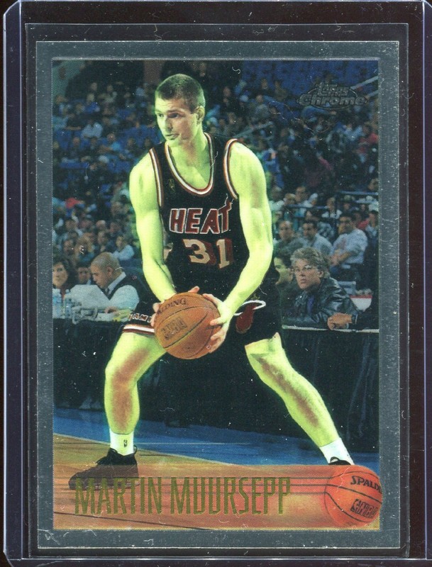 1.25 Martin Muursepp 1996 Topps Chrome  160 