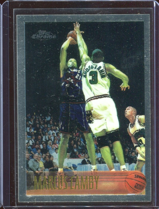 1.2 Marcus Camby 1996 Topps Chrome  161 