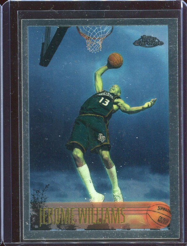 1.26 Jerome Williams 1996 Topps Chrome  162 