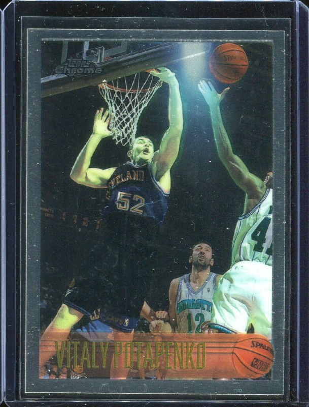 1.12 Vitaly Potapenko 1996 Topps Chrome  172 
