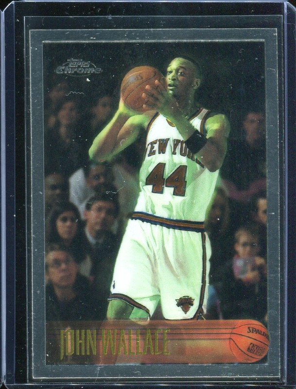 1.18 John Wallace 1996 Topps Chrome  189 