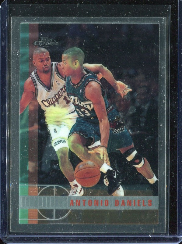 1.4 Antonio Daniels 1997 Topps Chrome  116 