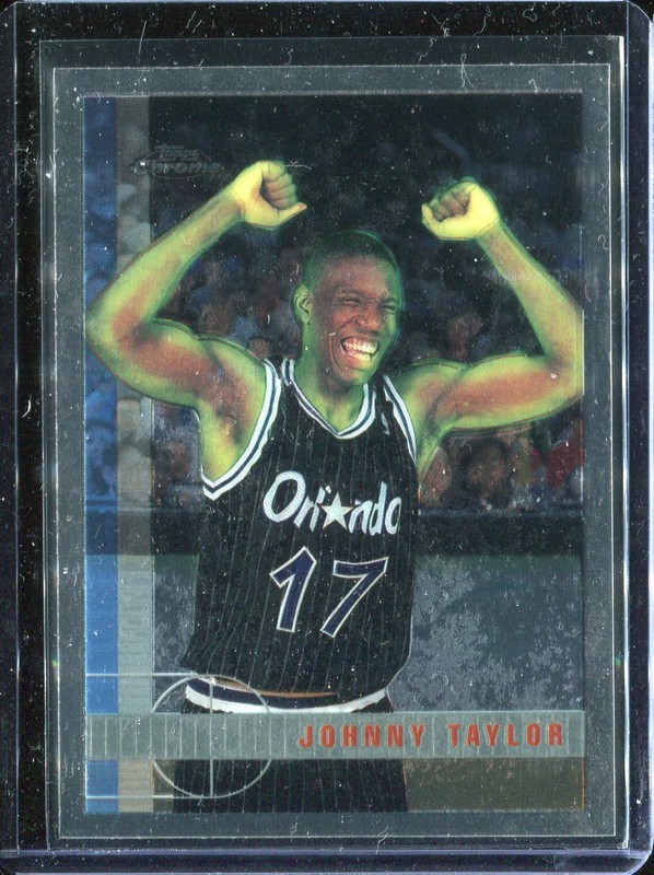 1.17 Johnny Taylor 1997 Topps Chrome  150 
