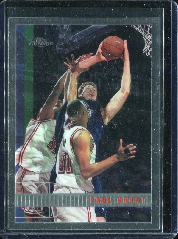 1.20 Paul Grant 1997 Topps Chrome  191 