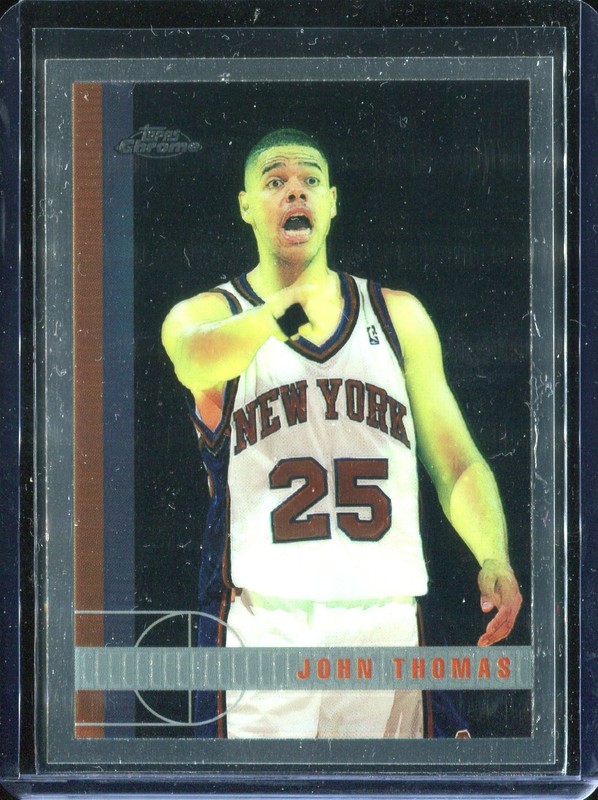1.25 John Thomas 1997 Topps Chrome  195 