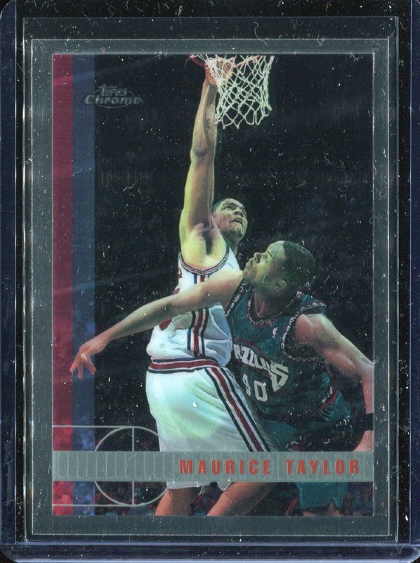 1.14 Maurice Taylor 1997 Topps Chrome  212 