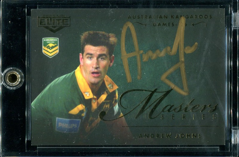 Andrew Johns 2025 NRL Elite Masters Series #MSS1 80/135