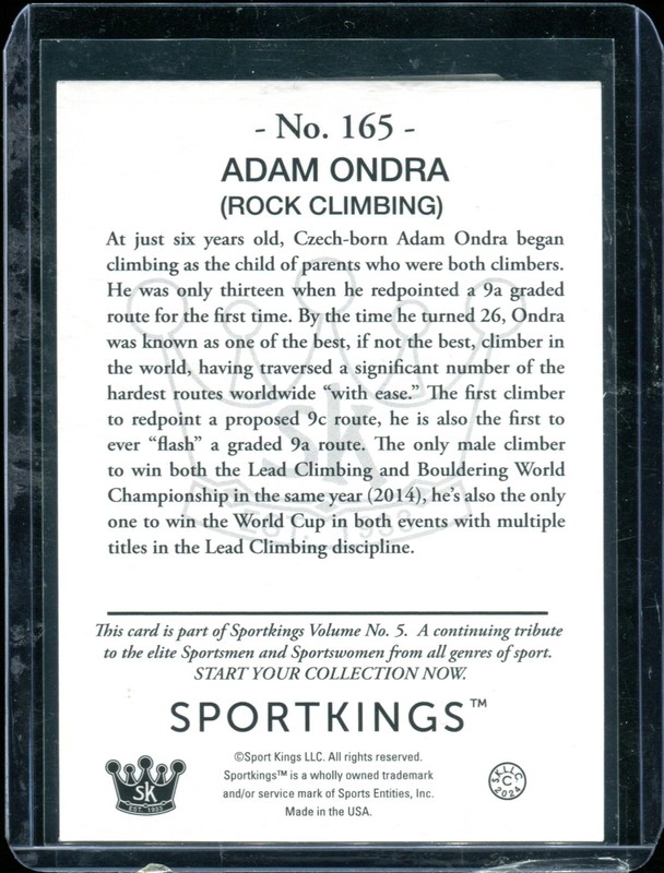 Adam Ondra 2024 Sportkings Volume 5 #165