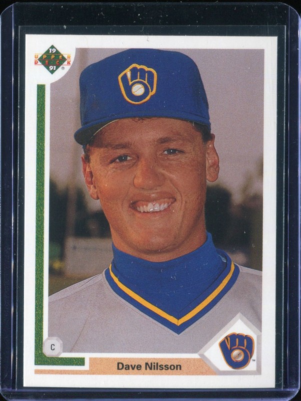 David Nilsson 1991 Upper Deck Final Edition #25F 