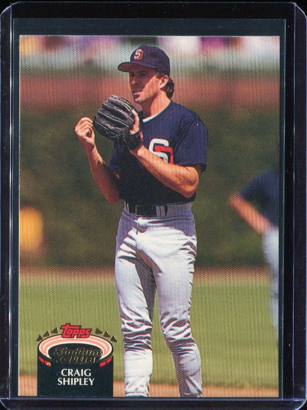 Craig Shipley 1992 Topps Stadium Club #374 