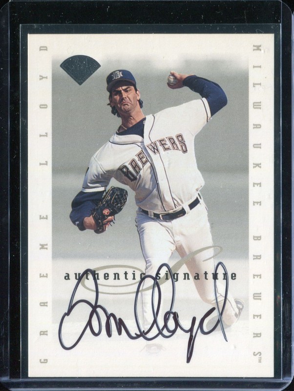 Graeme Lloyd 1996 Leaf Signature Extended Autographs  #110 