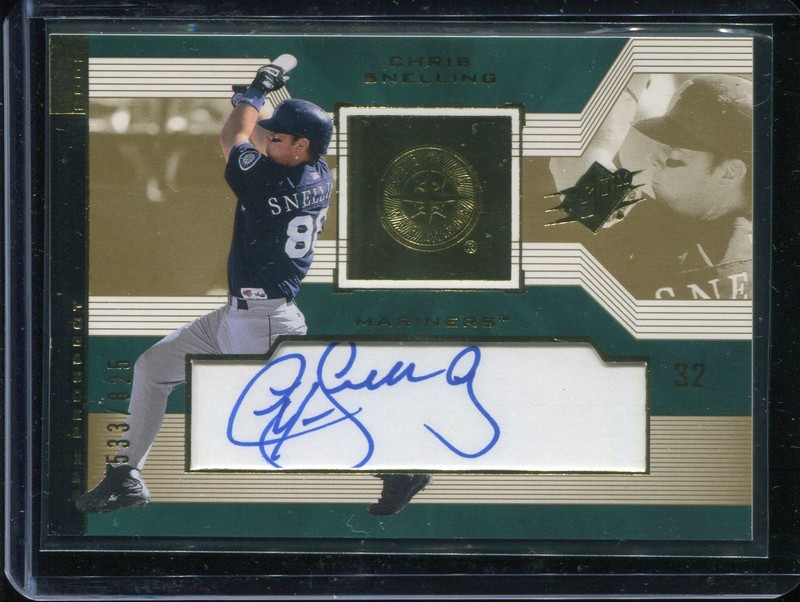 Chris Snelling 2002 SPx  #249 