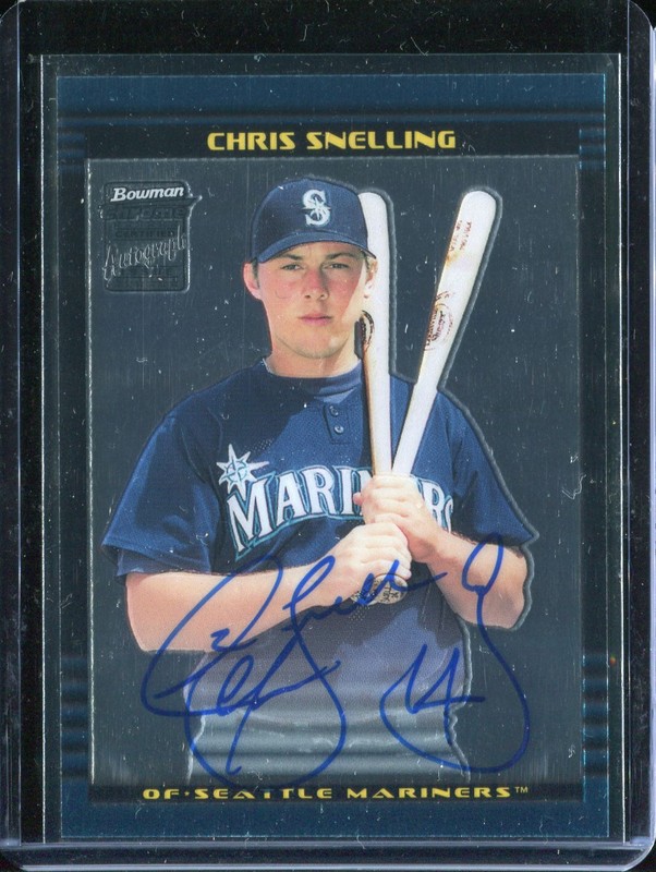 Chris Snelling 2002 Bowman Chrome  #384 