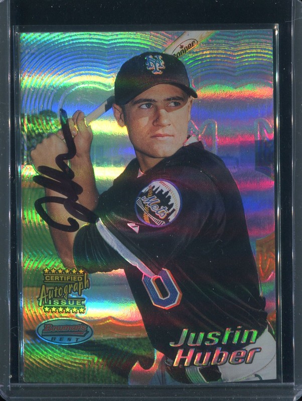 Justin Huber 2002 Bowman's Best  #176 